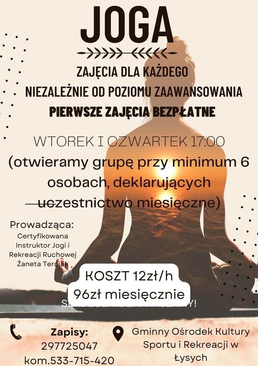 JOGA DLA KAŻDEGO