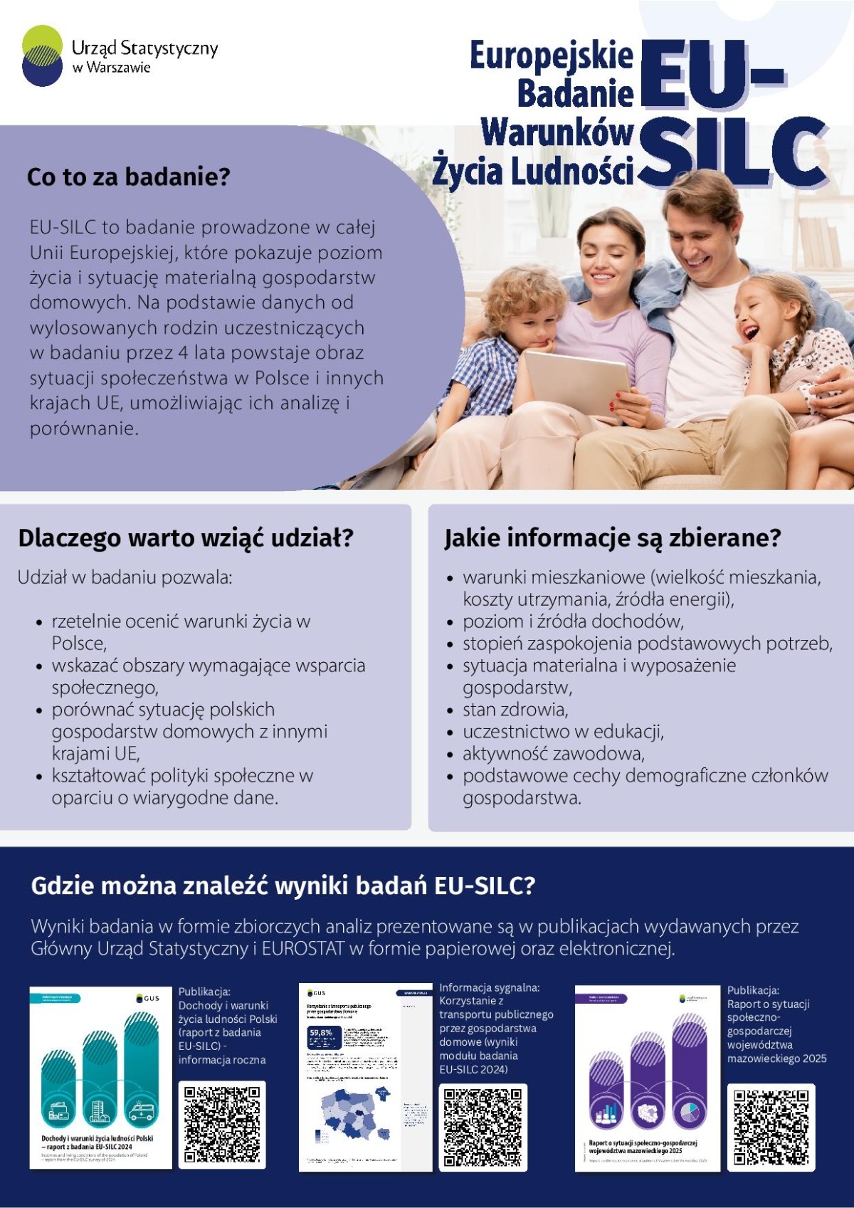 Europejskie Badanie Warunków Życia Ludności (EU-SILC)