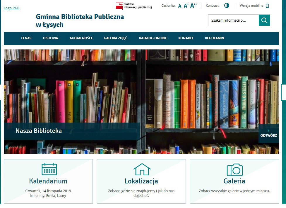 Gminna Biblioteka Publiczna w Łysych