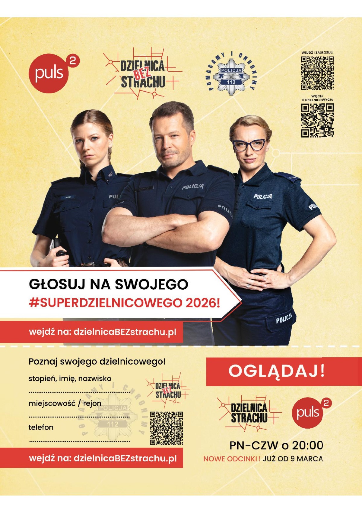 Startuje #SuperDzielnicowy 2026!