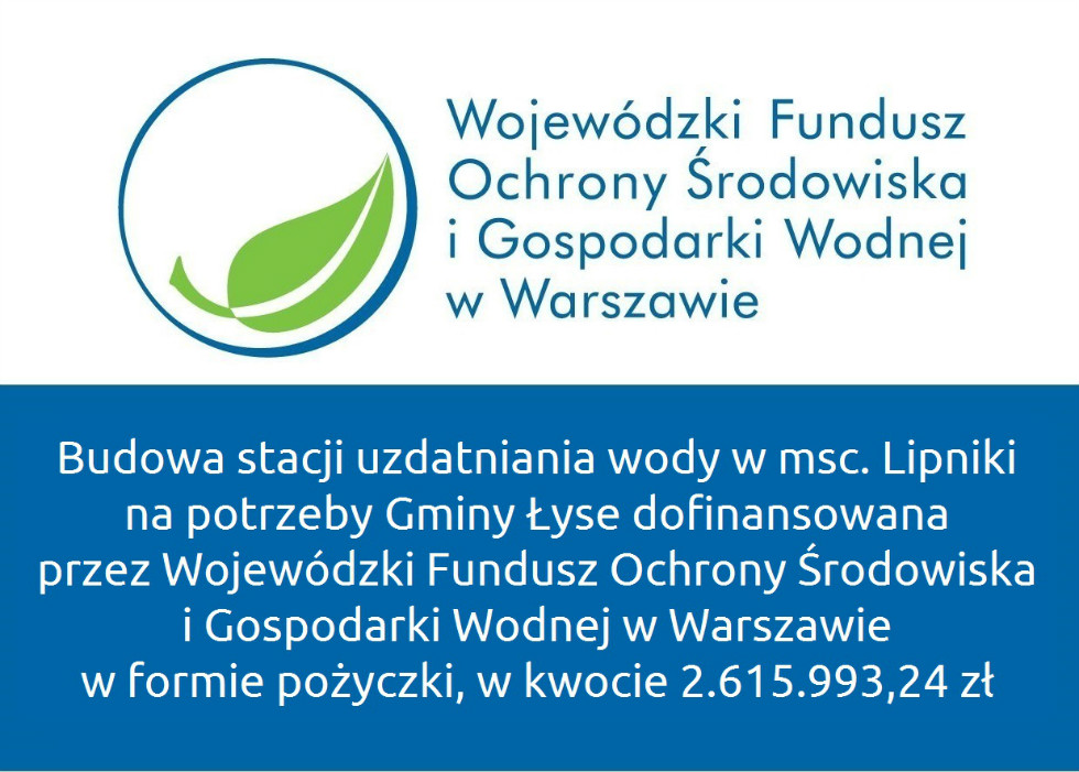 BUDOWA STACJI UZDATNIANIA WODY W LIPNIKACH