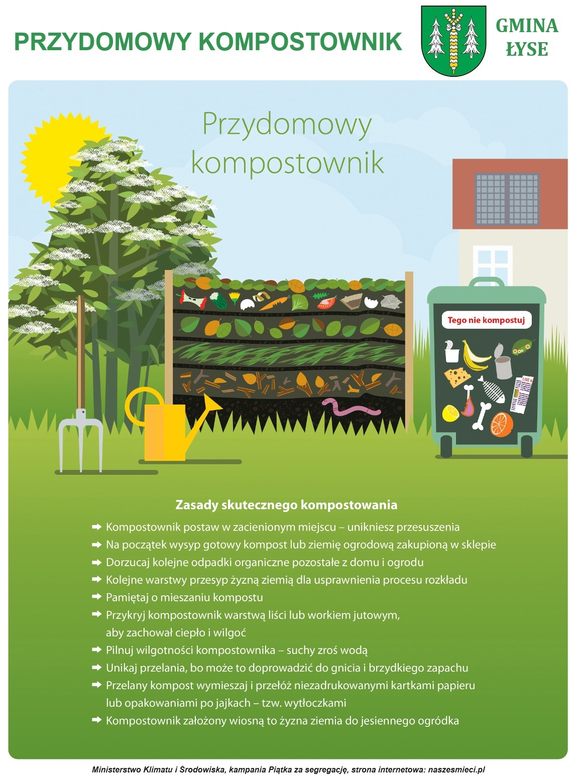 Przydomowy kompostownik - zasady skutecznego kompostowania