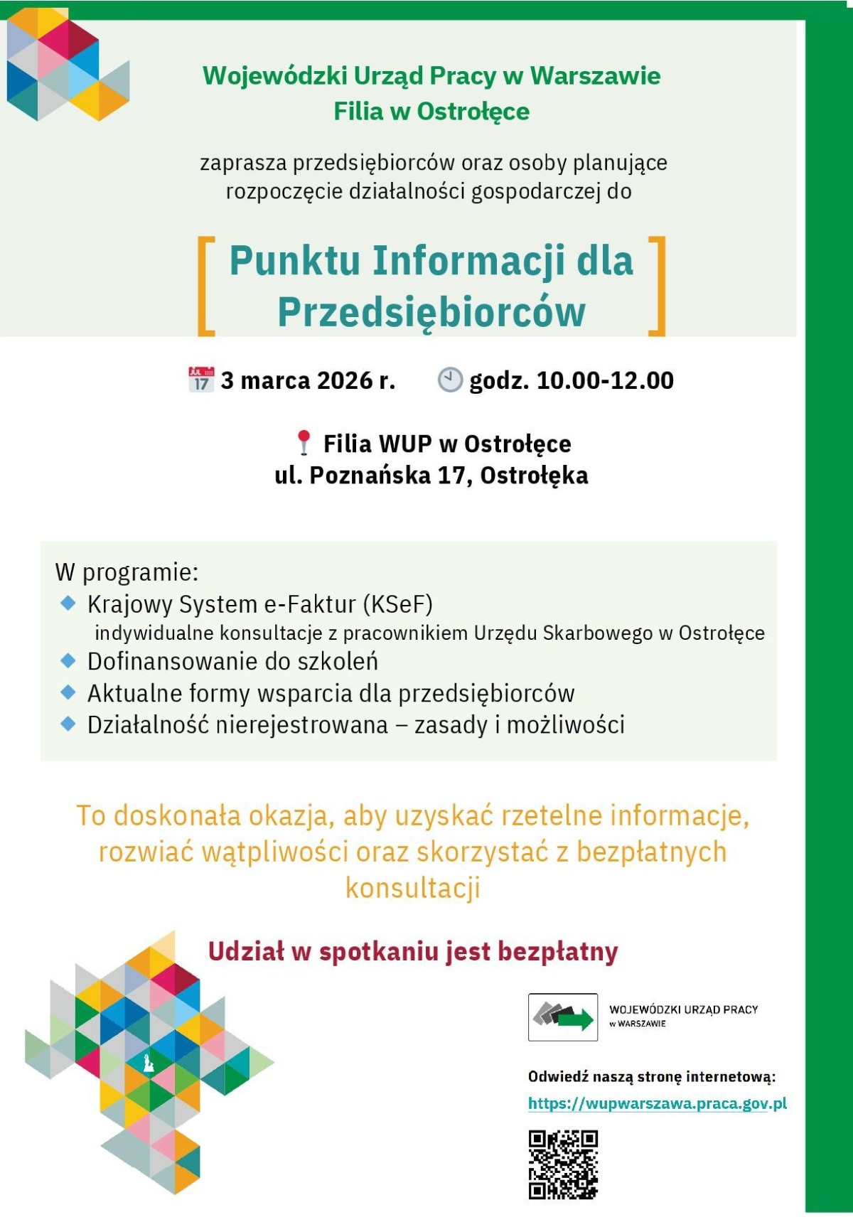 Punktu Informacji dla Przedsiębiorców