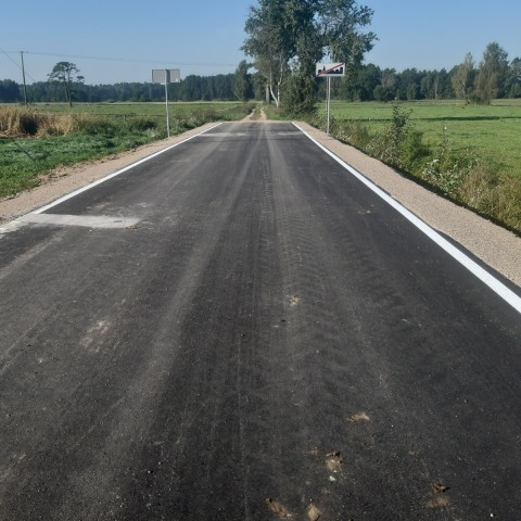 Powiększ obraz: Przebudowa drogi gminnej w miejscowości Tartak 