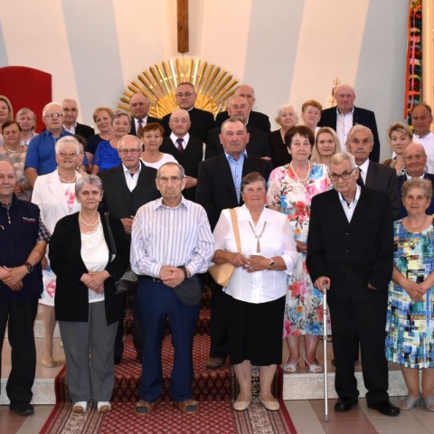 Powiększ obraz: UROCZYSTOŚĆ 50-LECIA POŻYCIA MAŁŻEŃSKIEGO