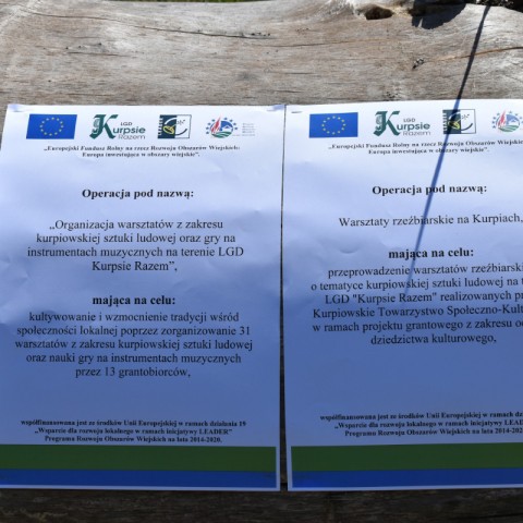 Powiększ obraz: Warsztaty rzeźbiarskie na Kurpiach