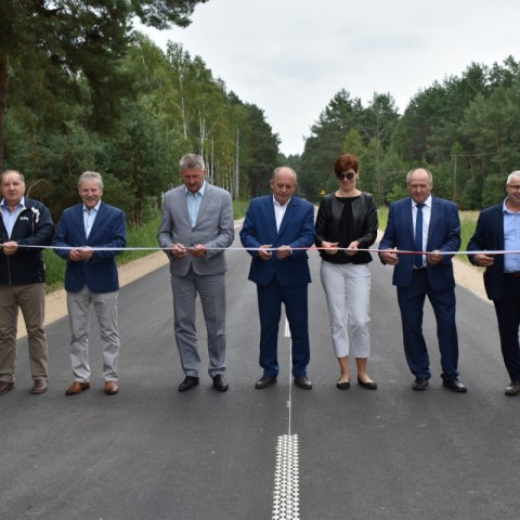 Powiększ obraz: Rozbudowa drogi powiatowej Piątkowizna – Ksebki zakończona